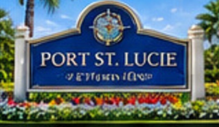 Illustrative Port St. Lucie service-area artwork